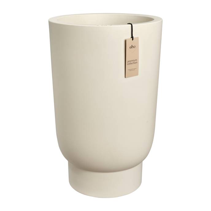 amber grail high 47cm linen white